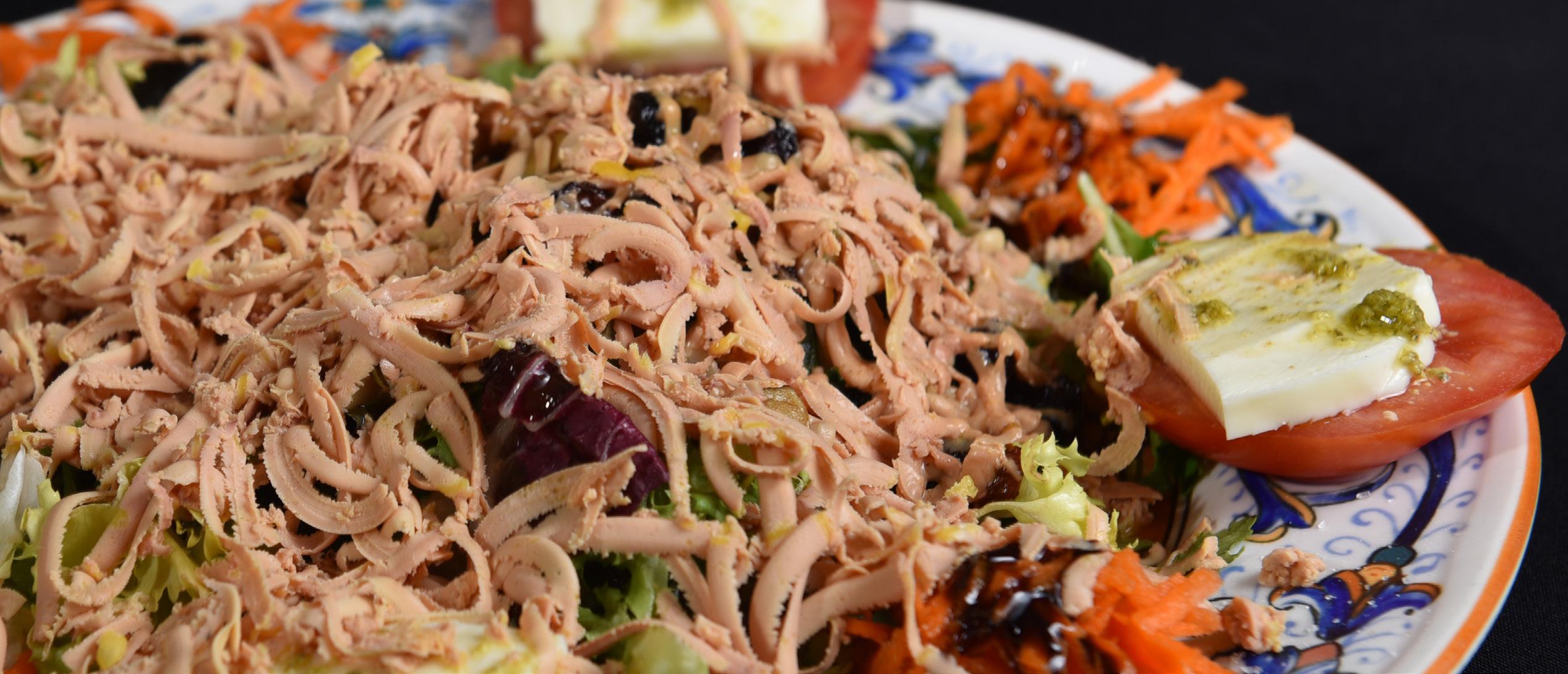 Ensaladas del Restaurante La Rana - Benidorm